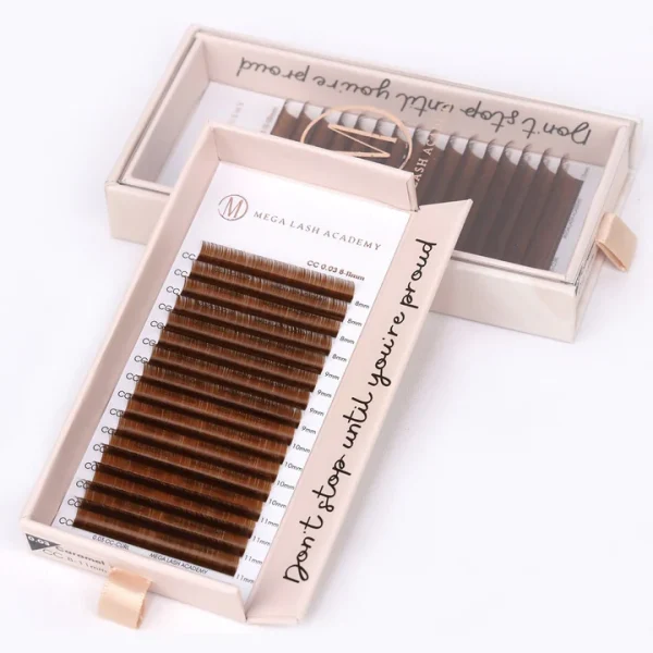 Brown Cashmere Volume- Caramel