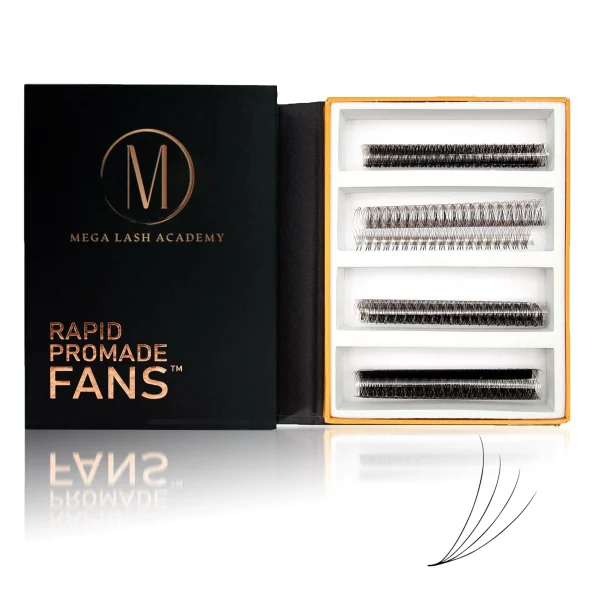 Dark Brown 5D Rapid Promade Fans