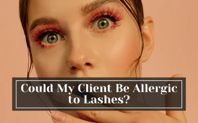 Could My Client Be Allergic to Lashes