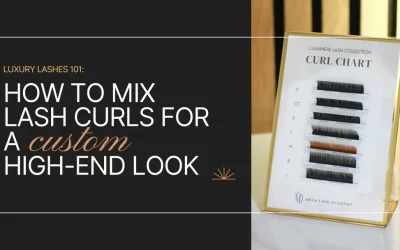 How to Mix Lash Curls for a Custom, Hight-End Look